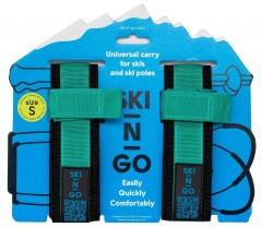 Приспособление для переноски лыж и лыжных палок БЕГОВЫХ SKI-N-GO 40-59 Green (EUR:S)