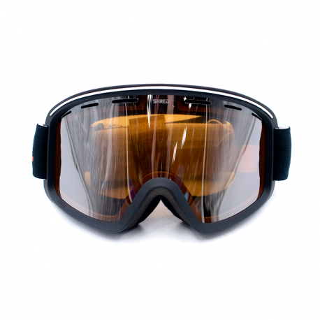 Маска SHRED MONOCLE BLACK -SILVER - №1